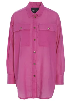 Blur Cotton Skjorte Med Krave-BITTE KAI RAND New