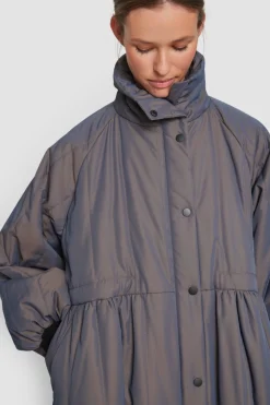 Changeant Nylon Frakke-BITTE KAI RAND Online