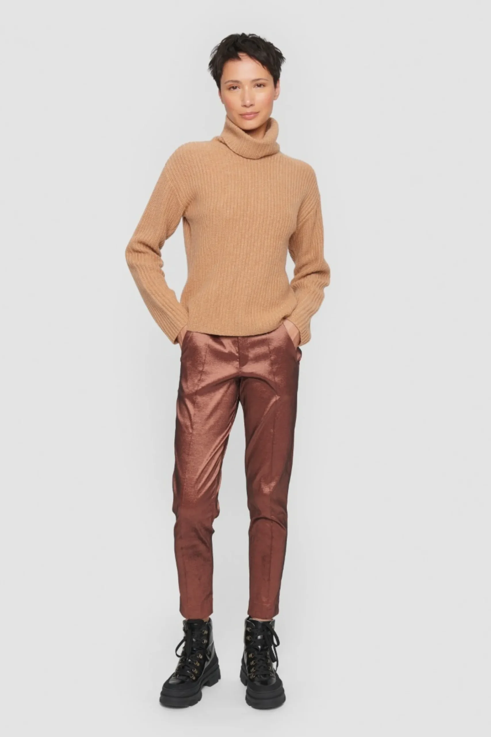 Changeant Stretch Bukser-BITTE KAI RAND