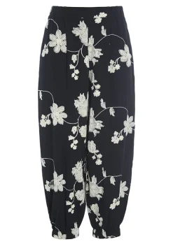 Embroidered Flower Bukser-BITTE KAI RAND