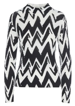 Floret Knit Hojhalset Bluse-BITTE KAI RAND