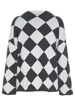 Floret Knit Langaermet Bluse-BITTE KAI RAND Clearance