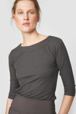 Globe Rib Bluse Med 3/4 Aerme-BITTE KAI RAND Online