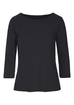 Globe Rib Bluse Med 3/4 Aerme-BITTE KAI RAND Sale