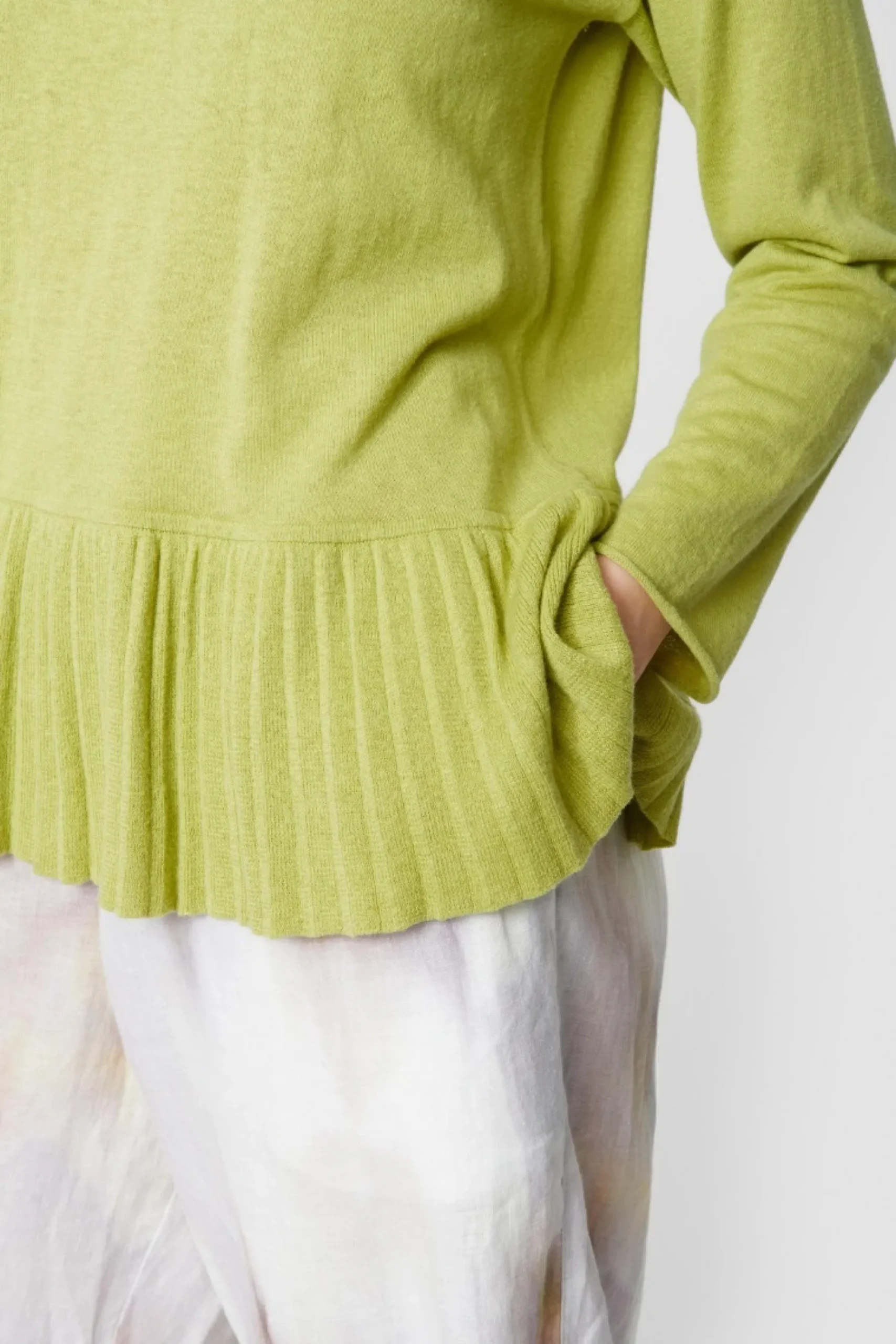 Hakumei Plisse Bluse-BITTE KAI RAND New