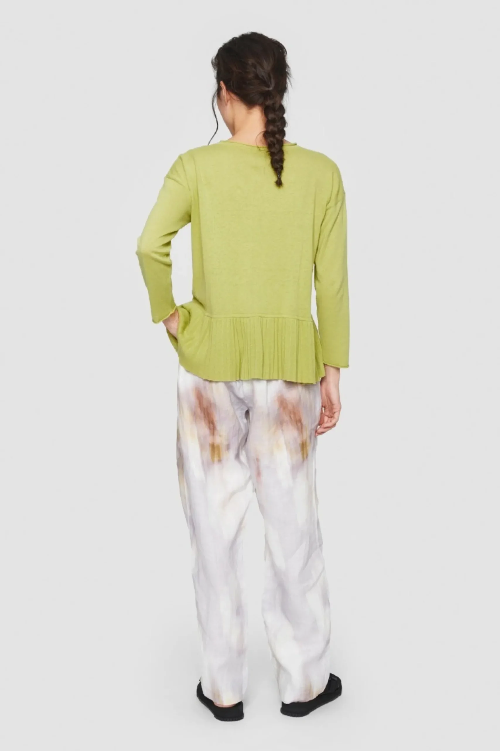 Hakumei Plisse Bluse-BITTE KAI RAND New