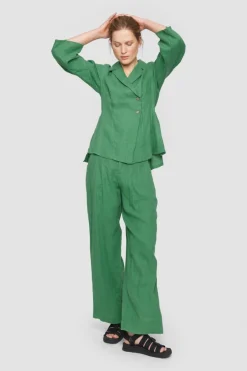 Lazy Linen Bukser Med Laeg-BITTE KAI RAND Sale