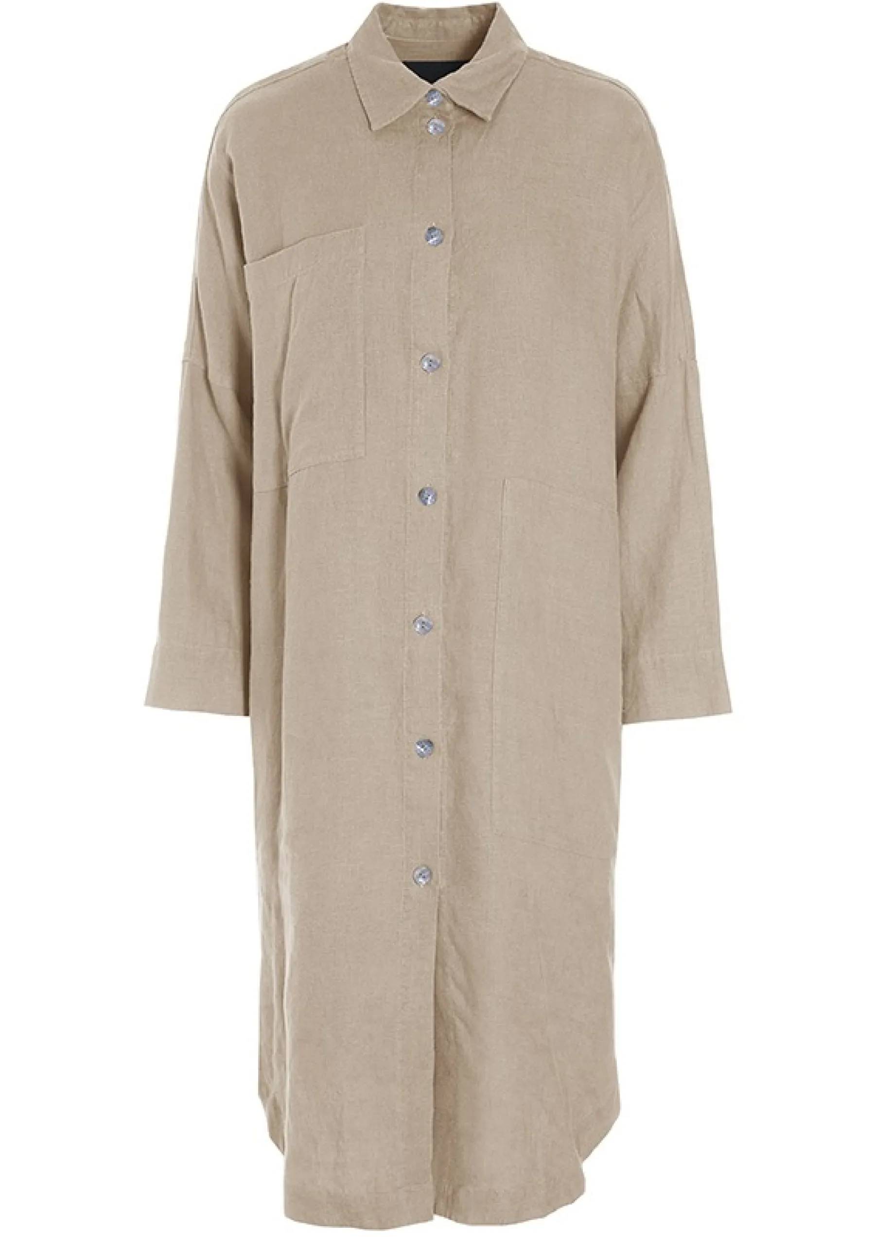 Lazy Linen Skjortekjole-BITTE KAI RAND