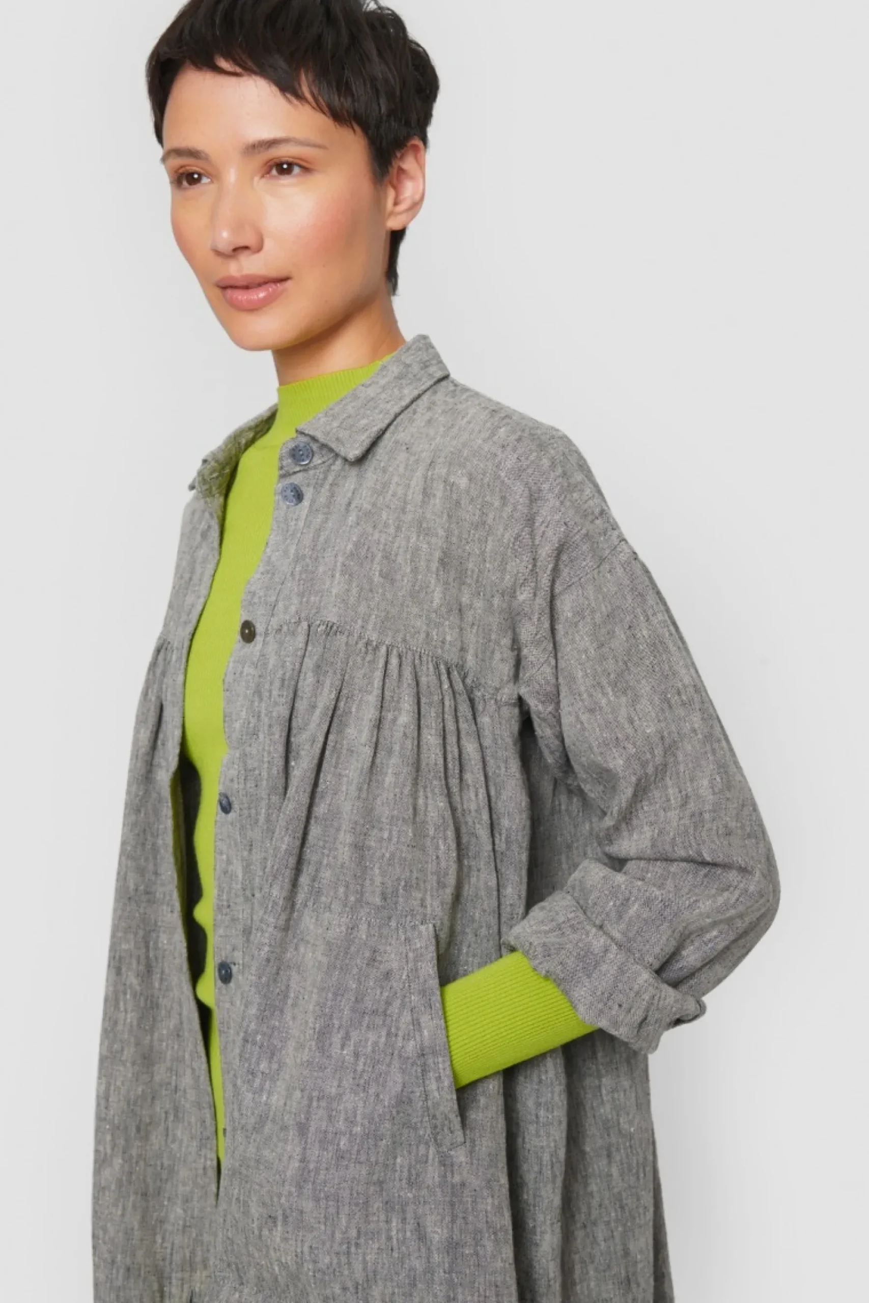 Lazy Linen Skjortekjole-BITTE KAI RAND Sale