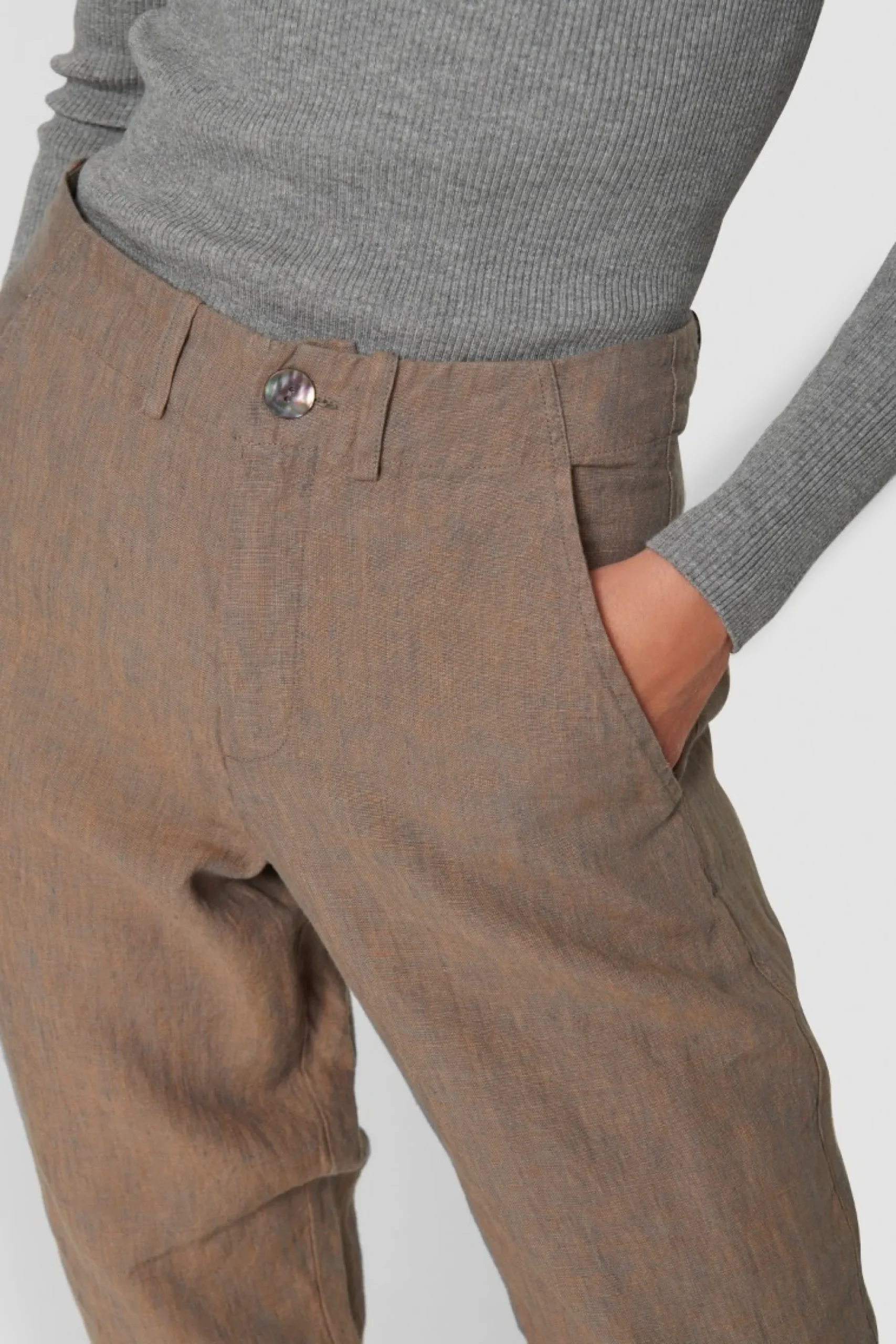 Lazy Linen Smalle Bukser-BITTE KAI RAND Discount