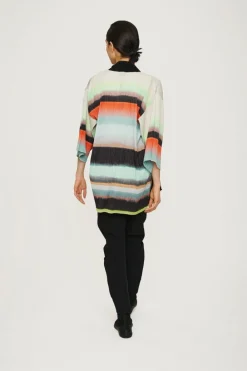 Liquorice Stripe Kimono Jakke-BITTE KAI RAND Online