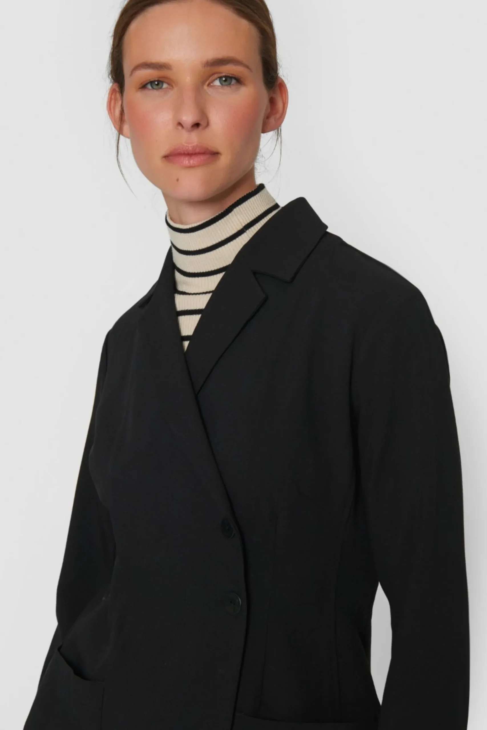 Lux Stretch Blazer Jakke-BITTE KAI RAND Clearance