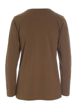 Shinzui Pima Cotton Langaermet T-Shirt-BITTE KAI RAND Clearance