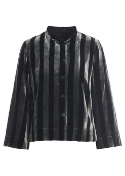 Velvet Stripe Jakke-BITTE KAI RAND Hot