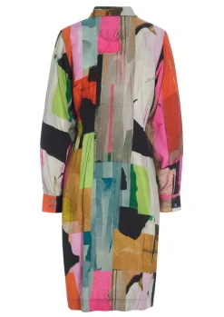 Viscose Fsc Kjole Med Krave-BITTE KAI RAND