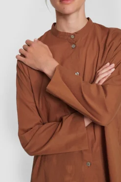 Washi Voile Tunika Skjorte-BITTE KAI RAND Clearance