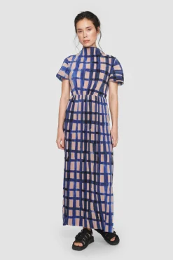 Watercolour Check Kjole-BITTE KAI RAND New