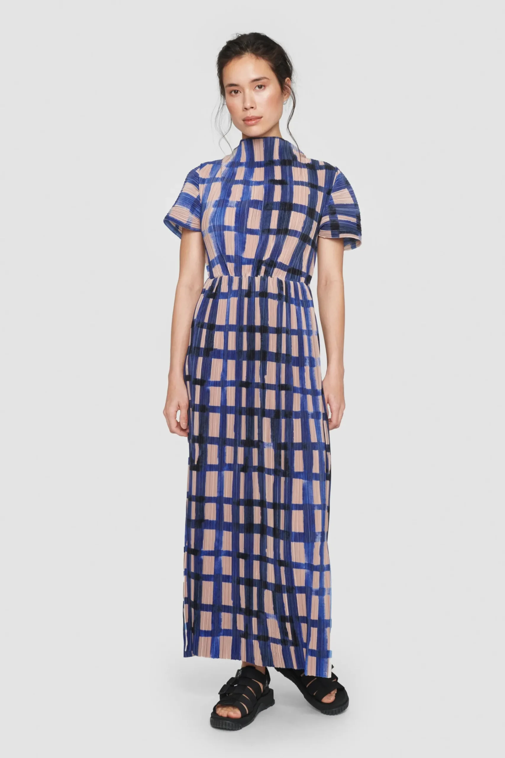 Watercolour Check Kjole-BITTE KAI RAND New