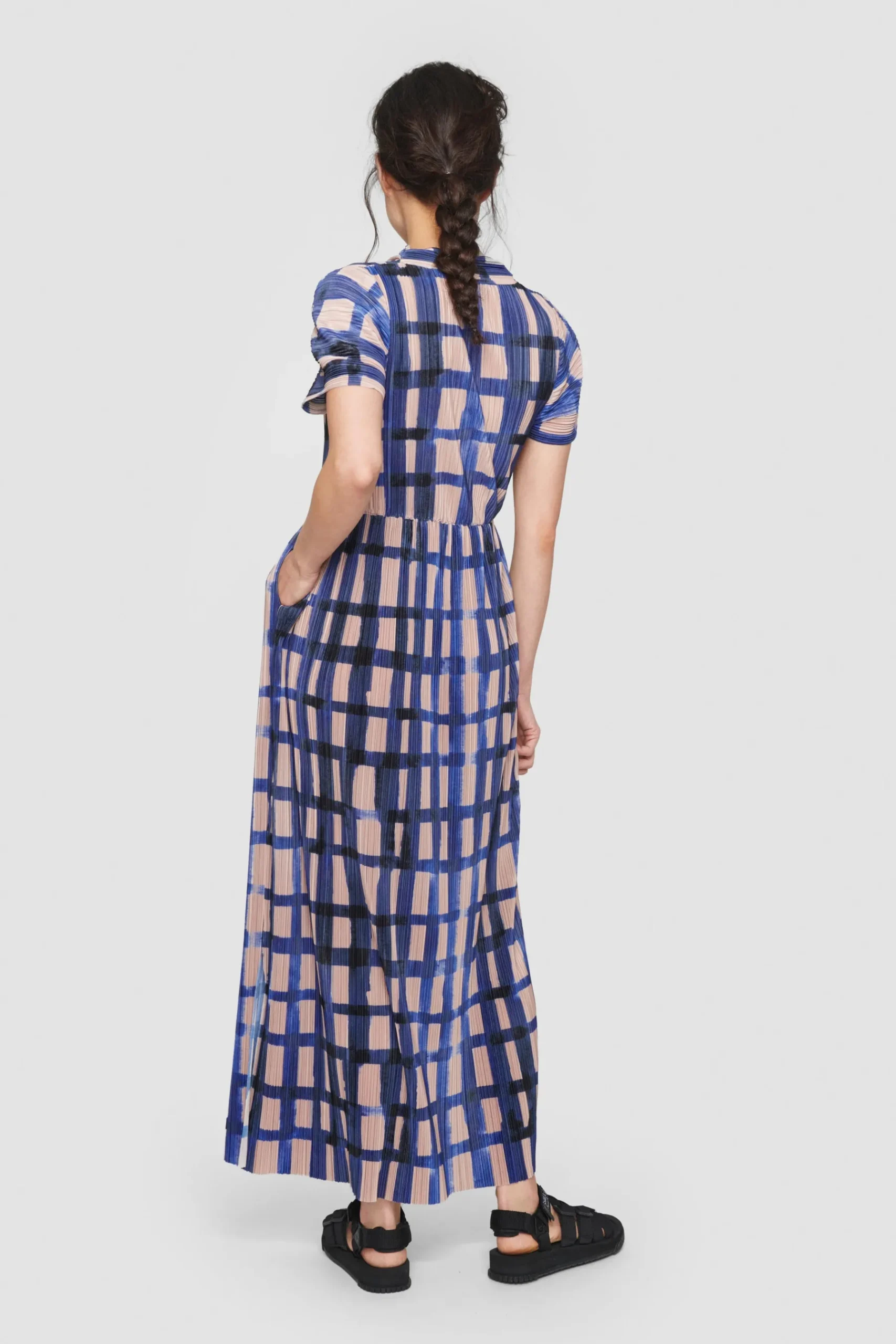 Watercolour Check Kjole-BITTE KAI RAND New